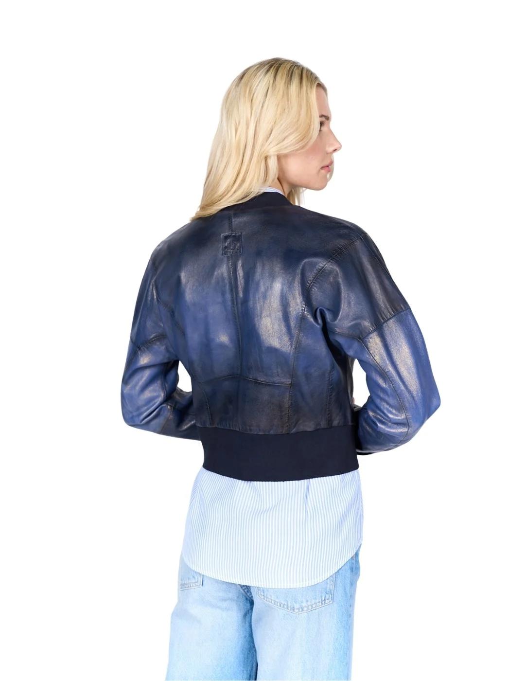 Freaky Nation Cazadora Retro Girl Azul marino