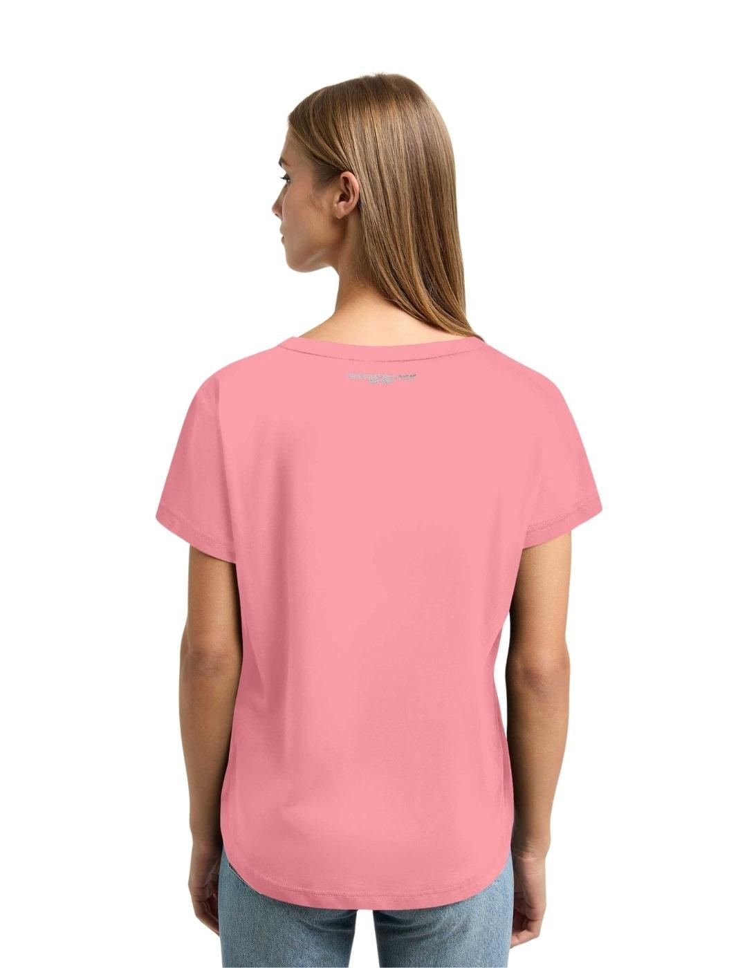 Frieda Camiseta rosa corazón