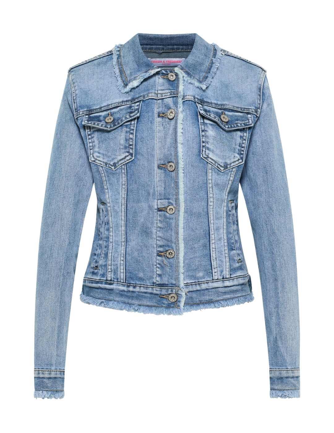 Frieda Cazadora vaquera azul denim