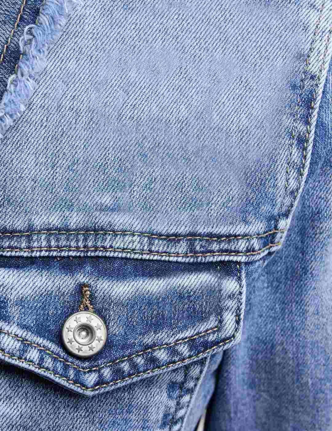 Frieda Cazadora vaquera azul denim