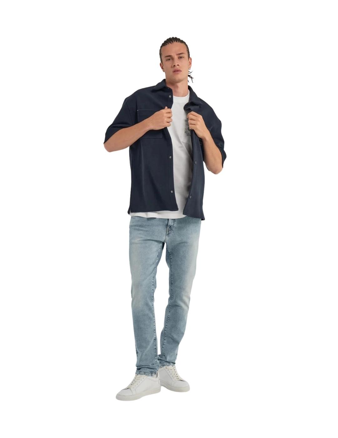 Gas Pantalones 5 Pockets Albert Plus Stone Medium