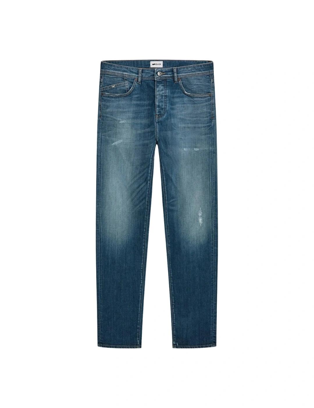 Gas Pantalones 5 Pockets Kevin Destroyed Medi