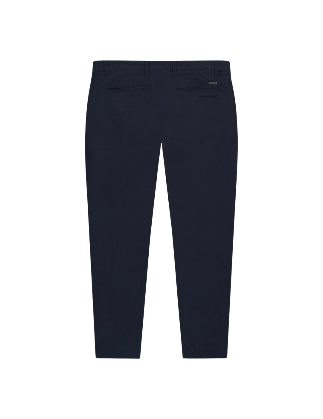 Gas Pantalones Trousers Sadeck Rev Navy Blue