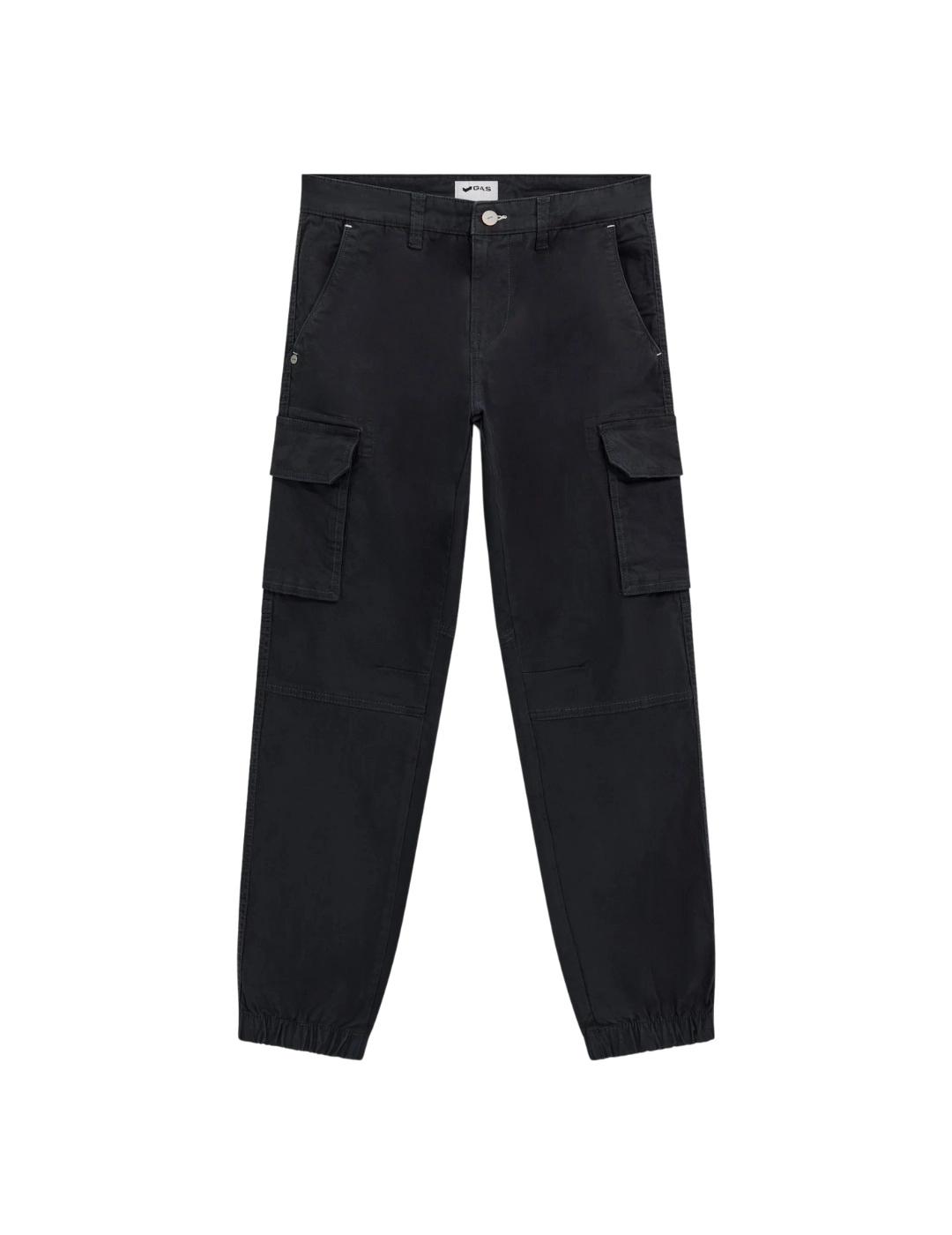 Gas Pantalones Trousers Bob Gym Pks W Navy Blue