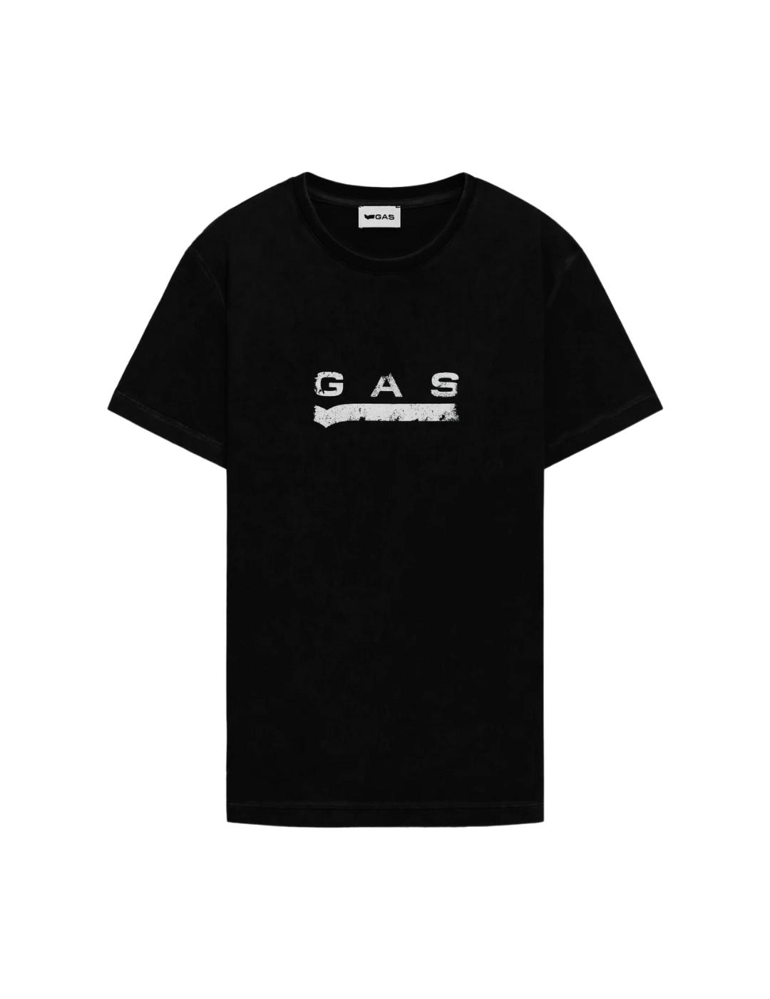 Gas Camiseta Slim fit Negra