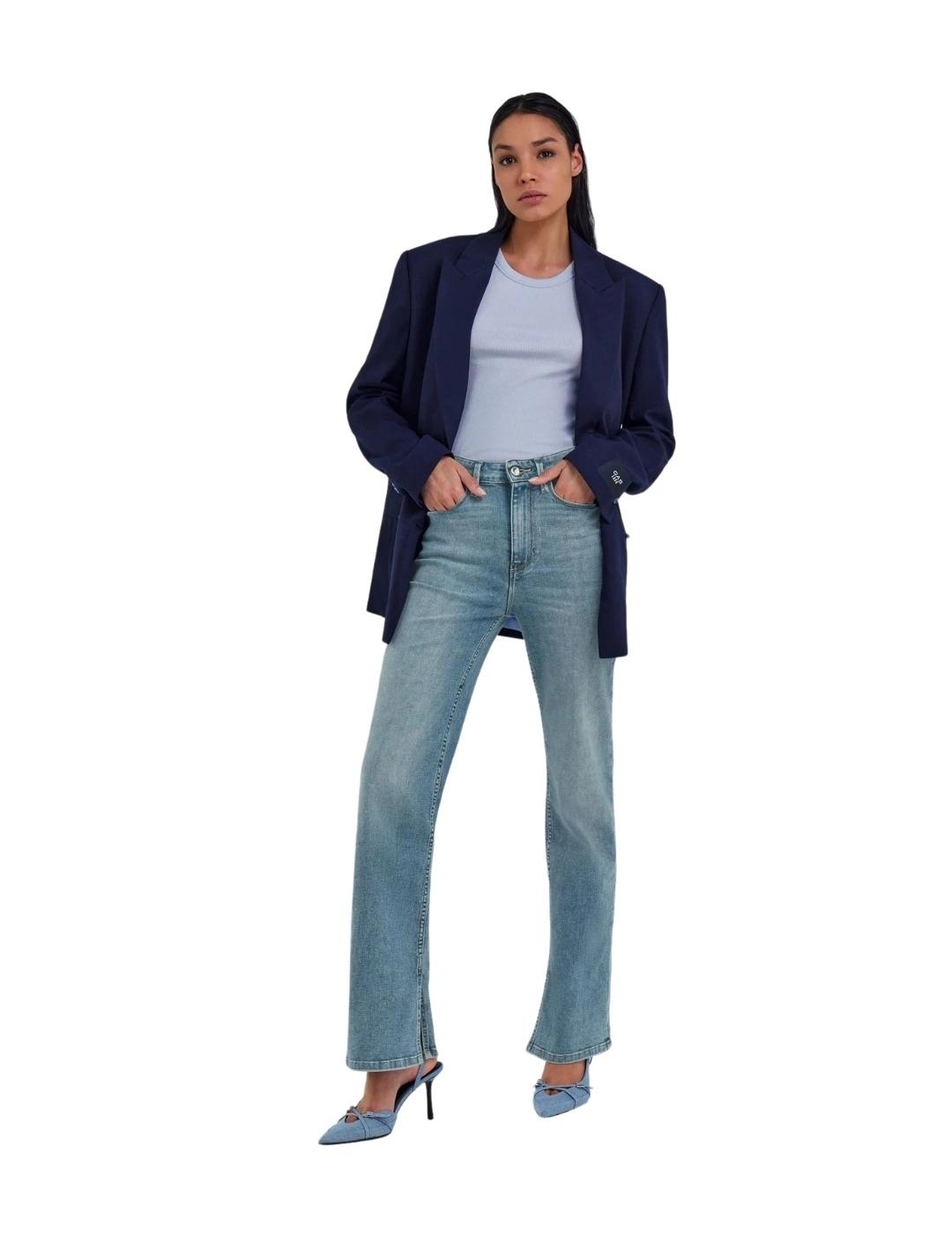 Gas Pantalones 5 Pockets Star G Bootcut Split  Sto