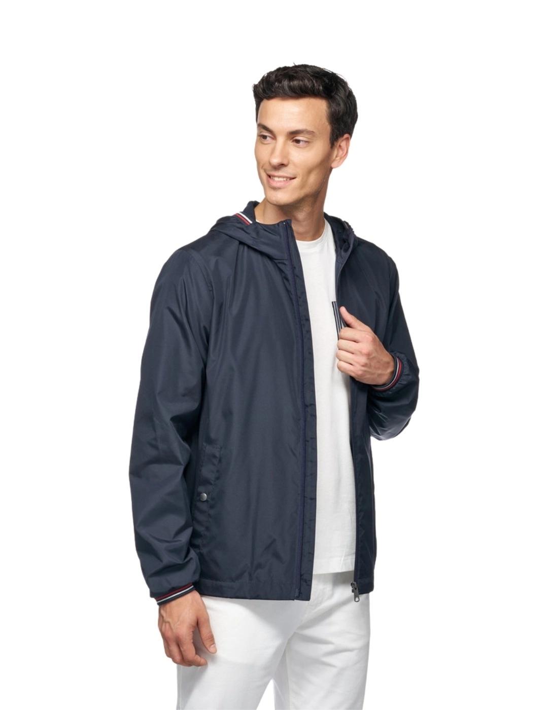 Geox Parka Corta Jharrod Azul marino hombre