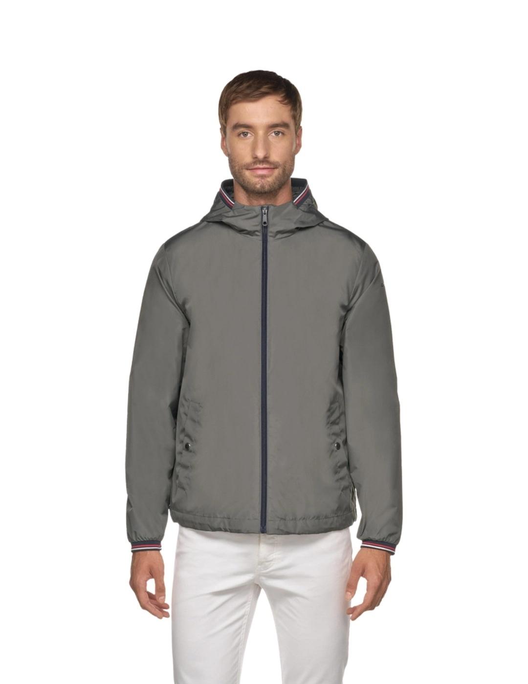 Geox Parka Corta Jharrod Verde hombre