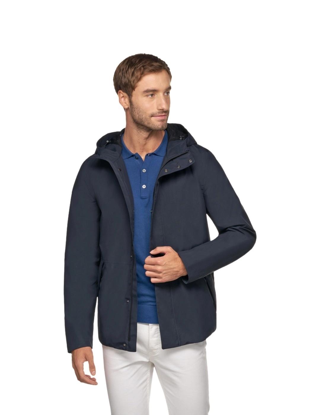 Geox Parka Corta Doray Abx Azul marino hombre