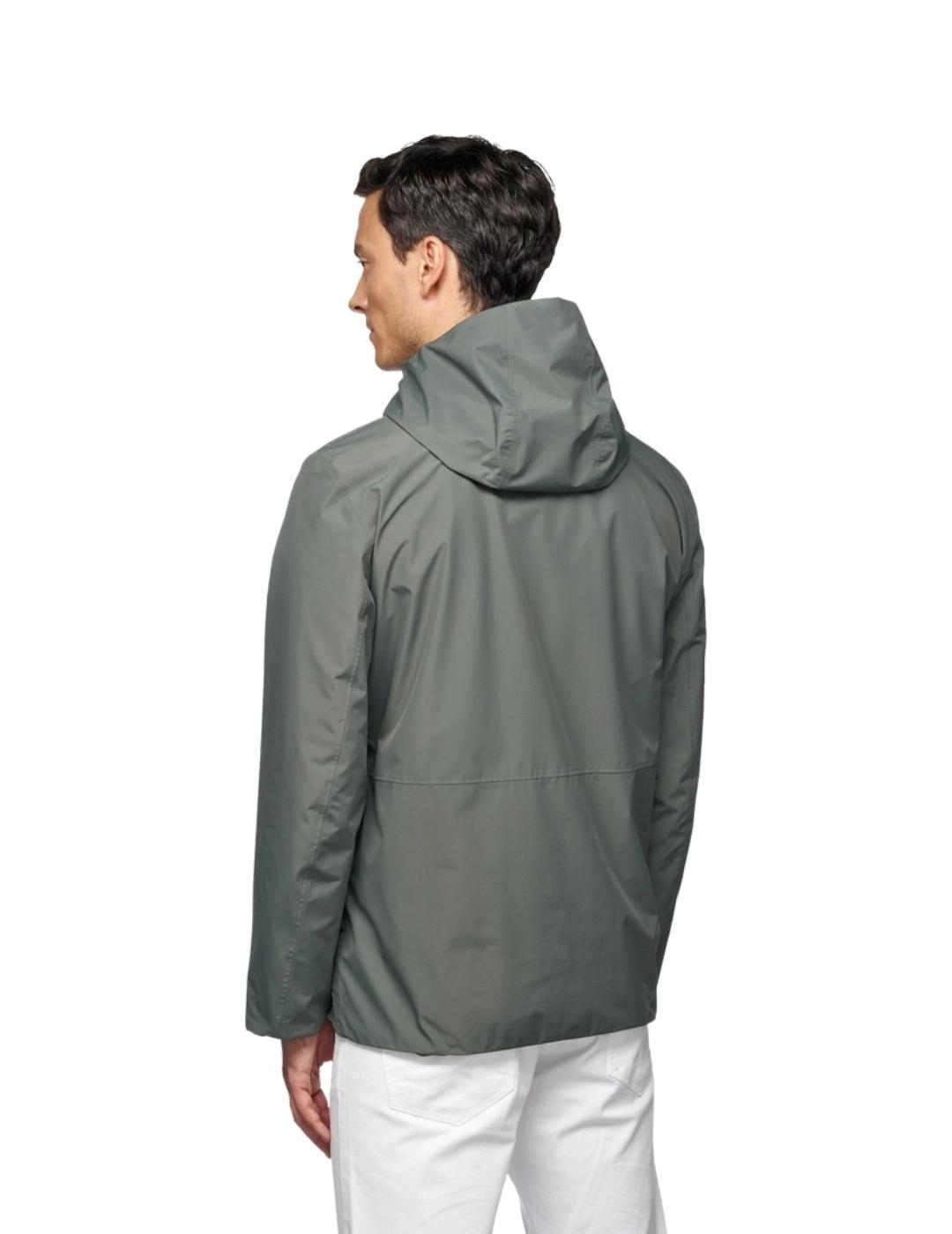 Geox Parka Corta Doray Abx Verde hombre