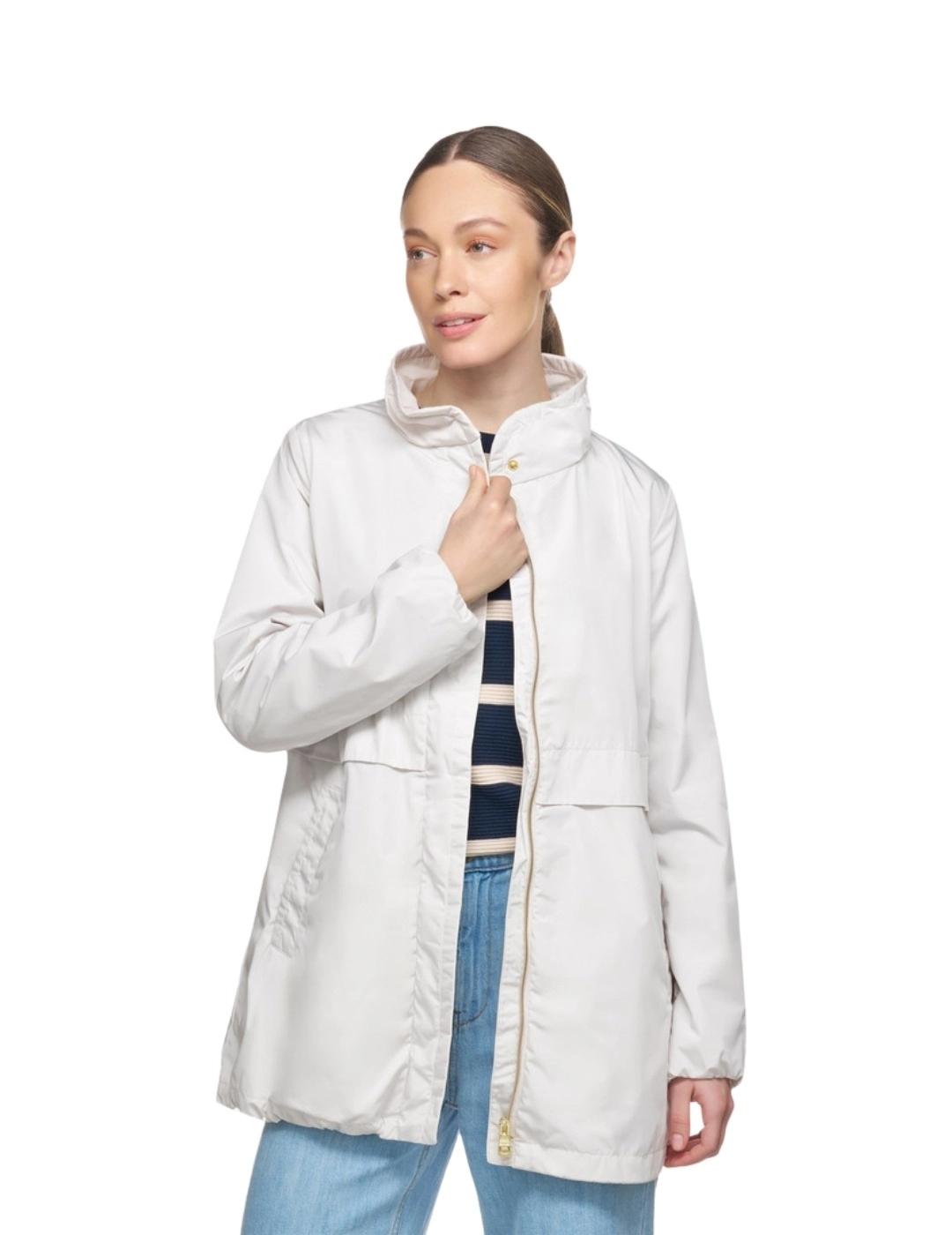 Geox Chaqueta entretiempo Genziana Blanco mujer