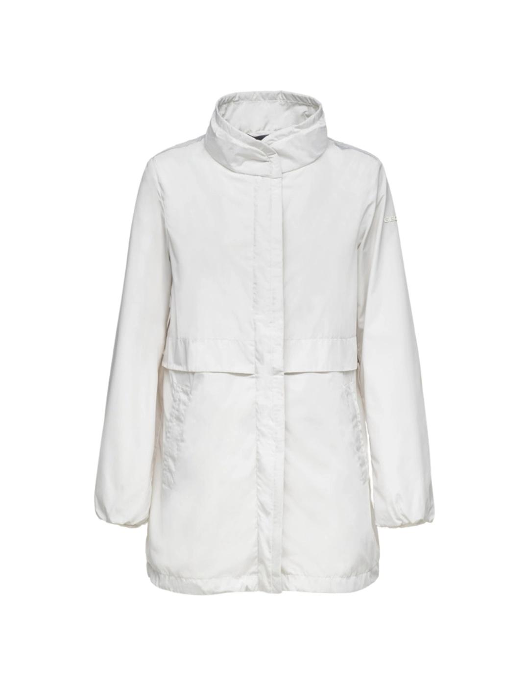 Geox Chaqueta entretiempo Genziana Blanco mujer