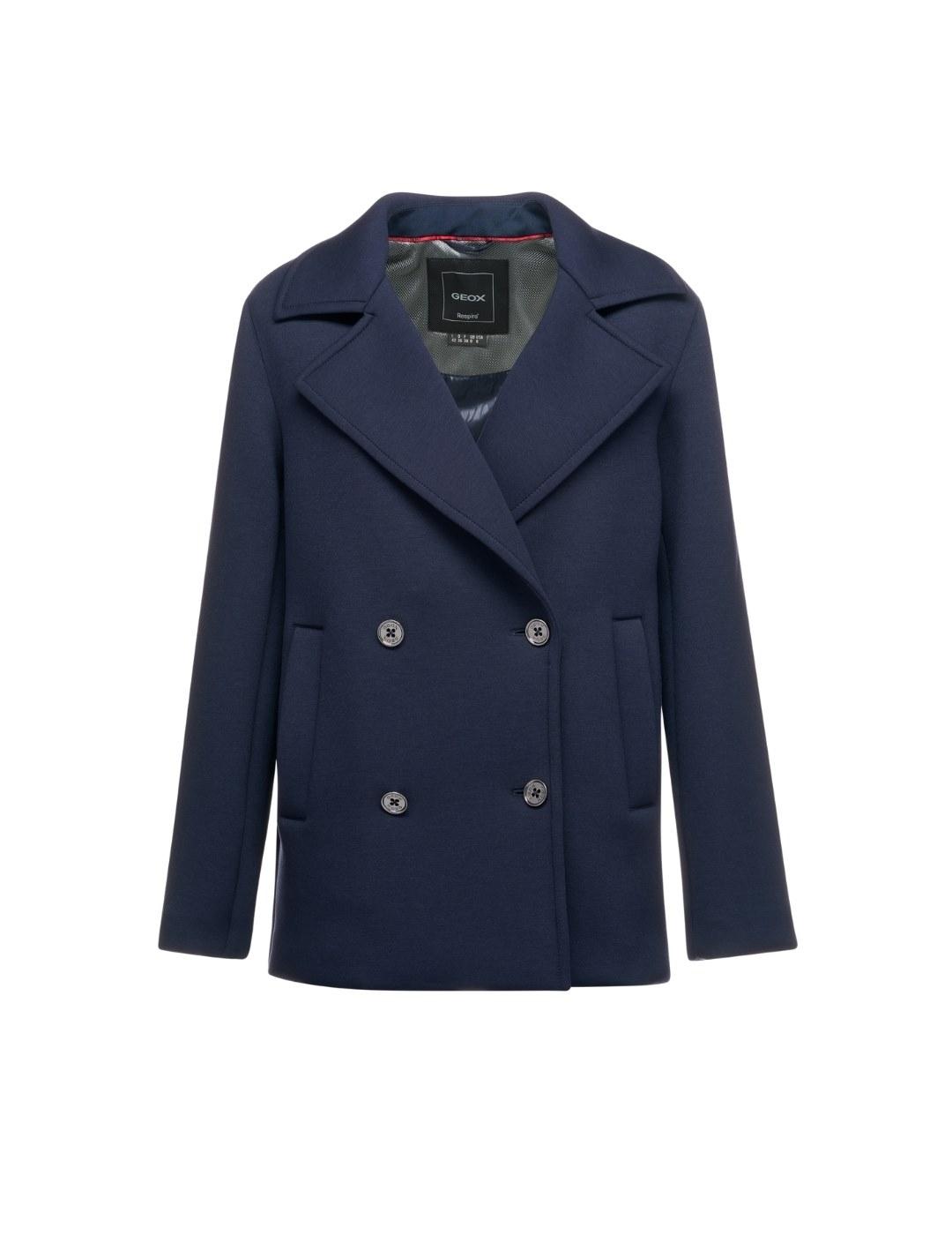 Geox Abrigo Corto Gardenia Azul marino mujer