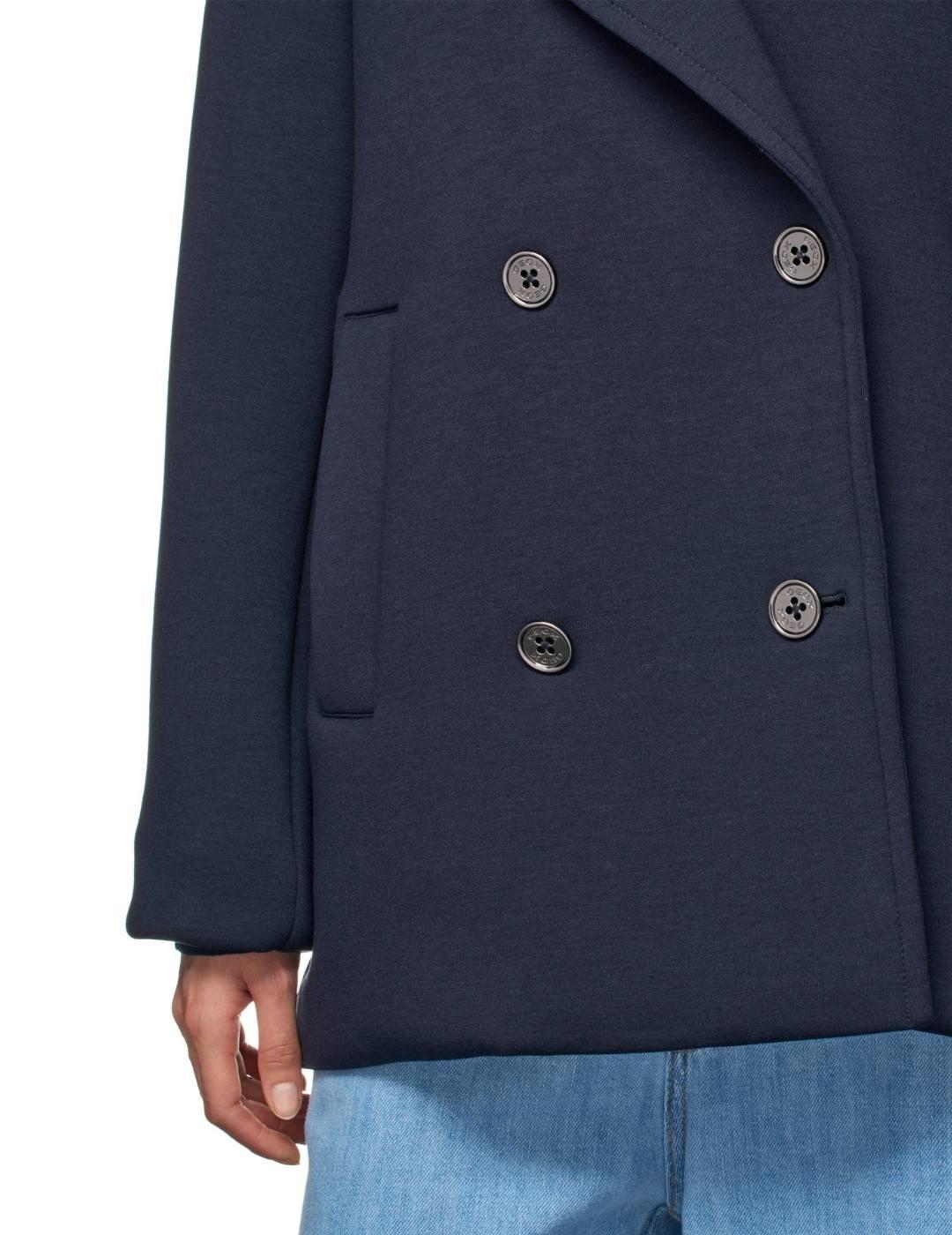 Geox Abrigo Corto Gardenia Azul marino mujer