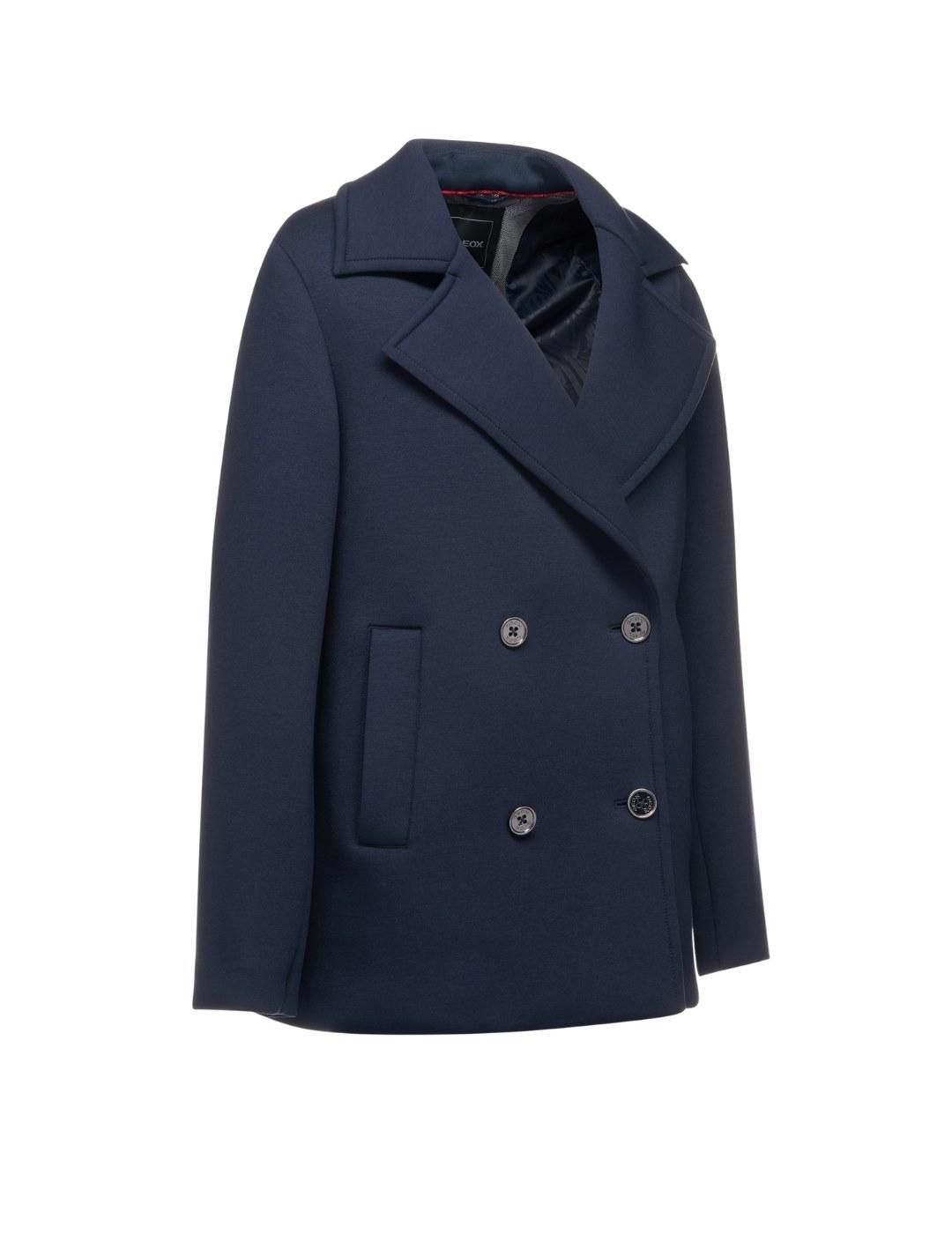 Geox Abrigo Corto Gardenia Azul marino mujer