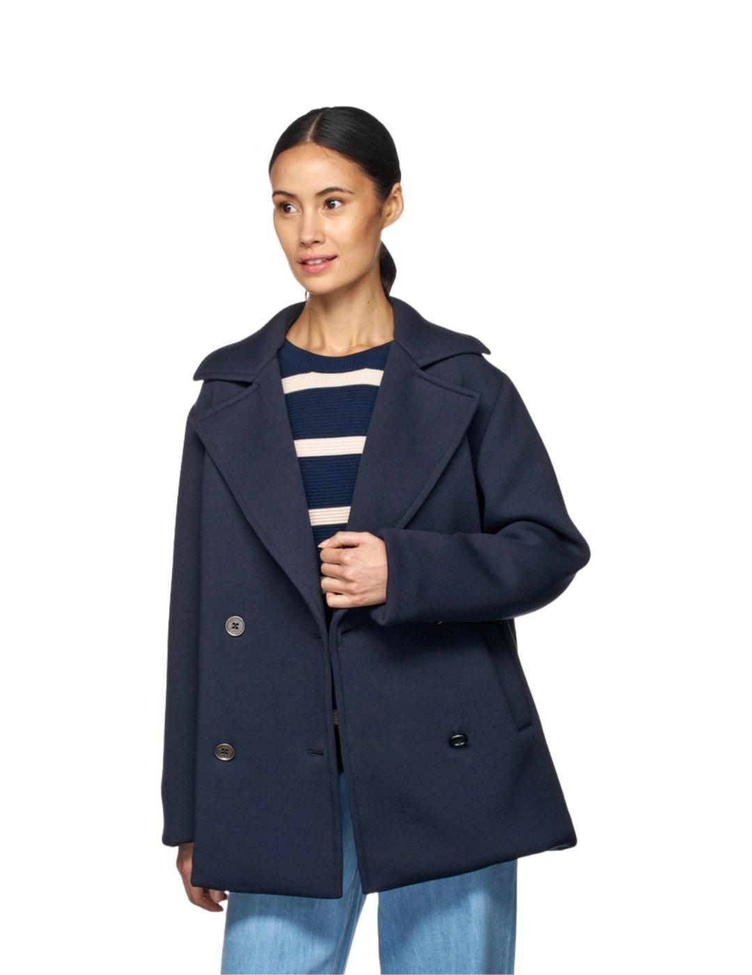 Geox Abrigo Corto Gardenia Azul marino mujer