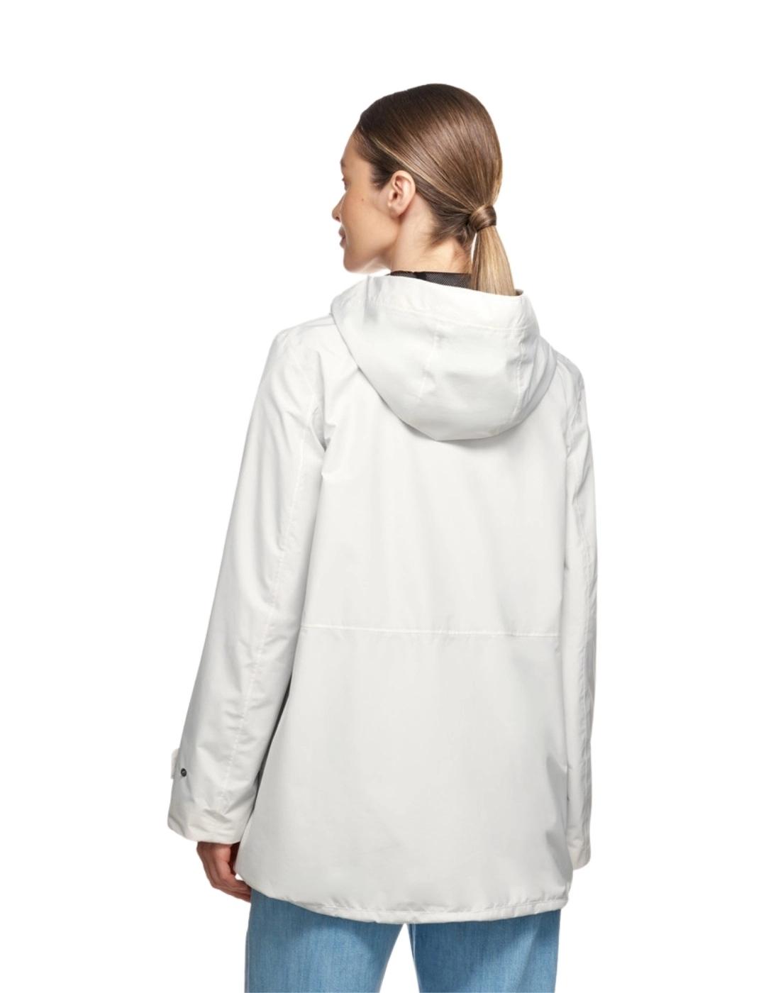 Geox Chaqueta impermeable Hoara Abx Blanco mujer
