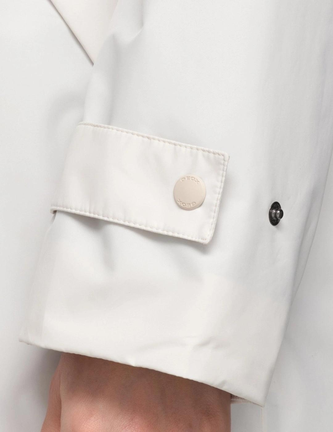 Geox Chaqueta impermeable Hoara Abx Blanco mujer