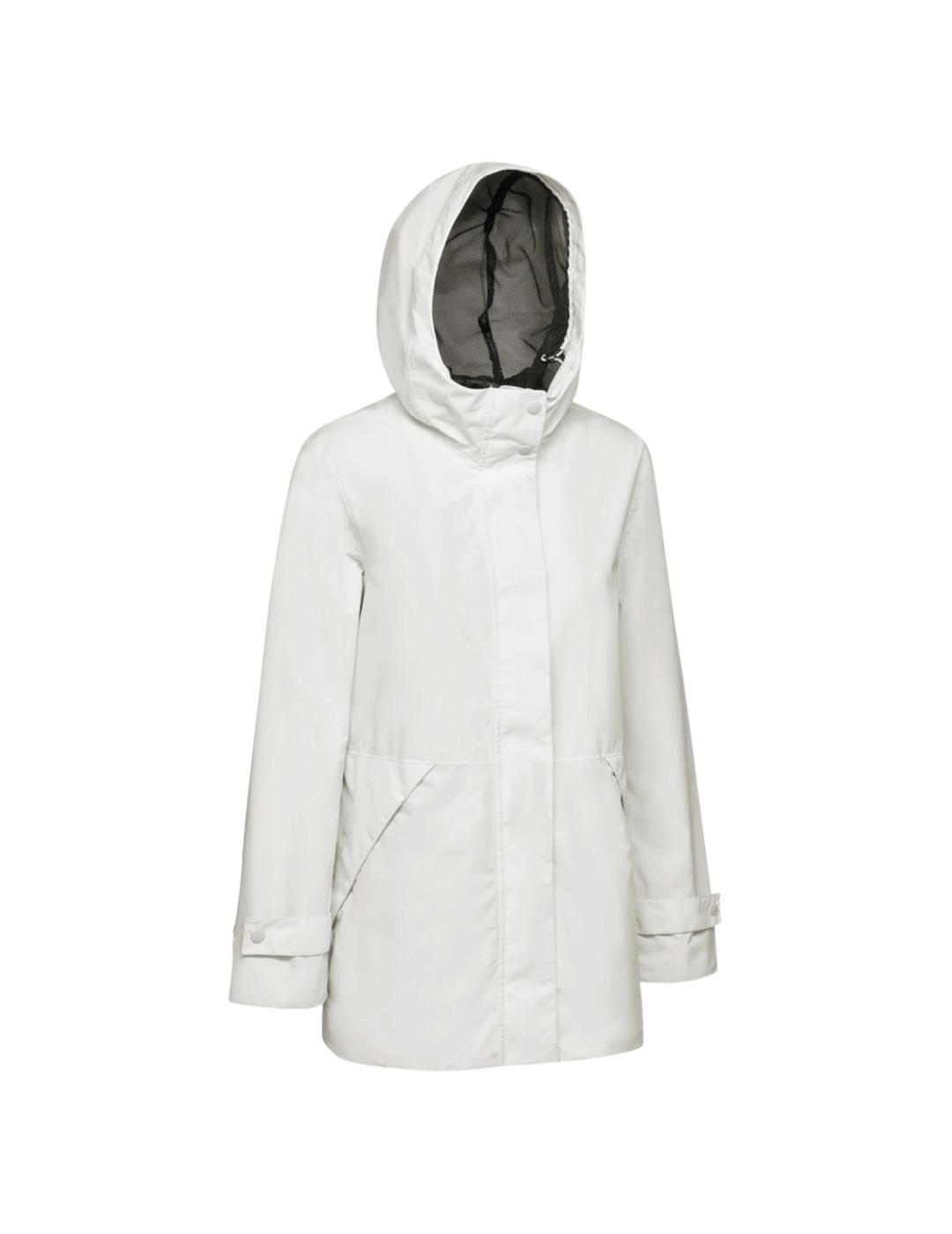 Geox Chaqueta impermeable Hoara Abx Blanco mujer