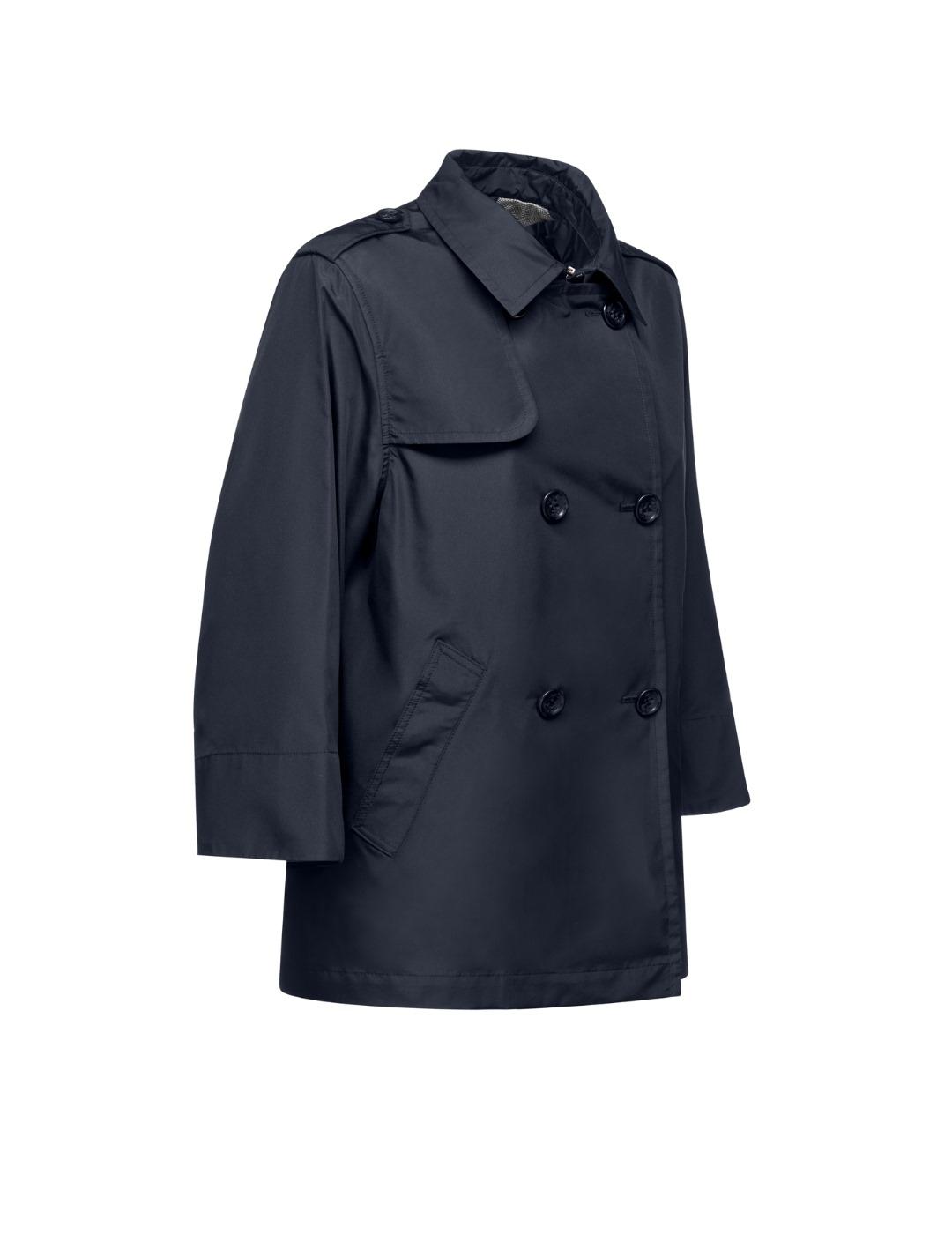 Geox Gabardina Corta Soleil Azul marino mujer