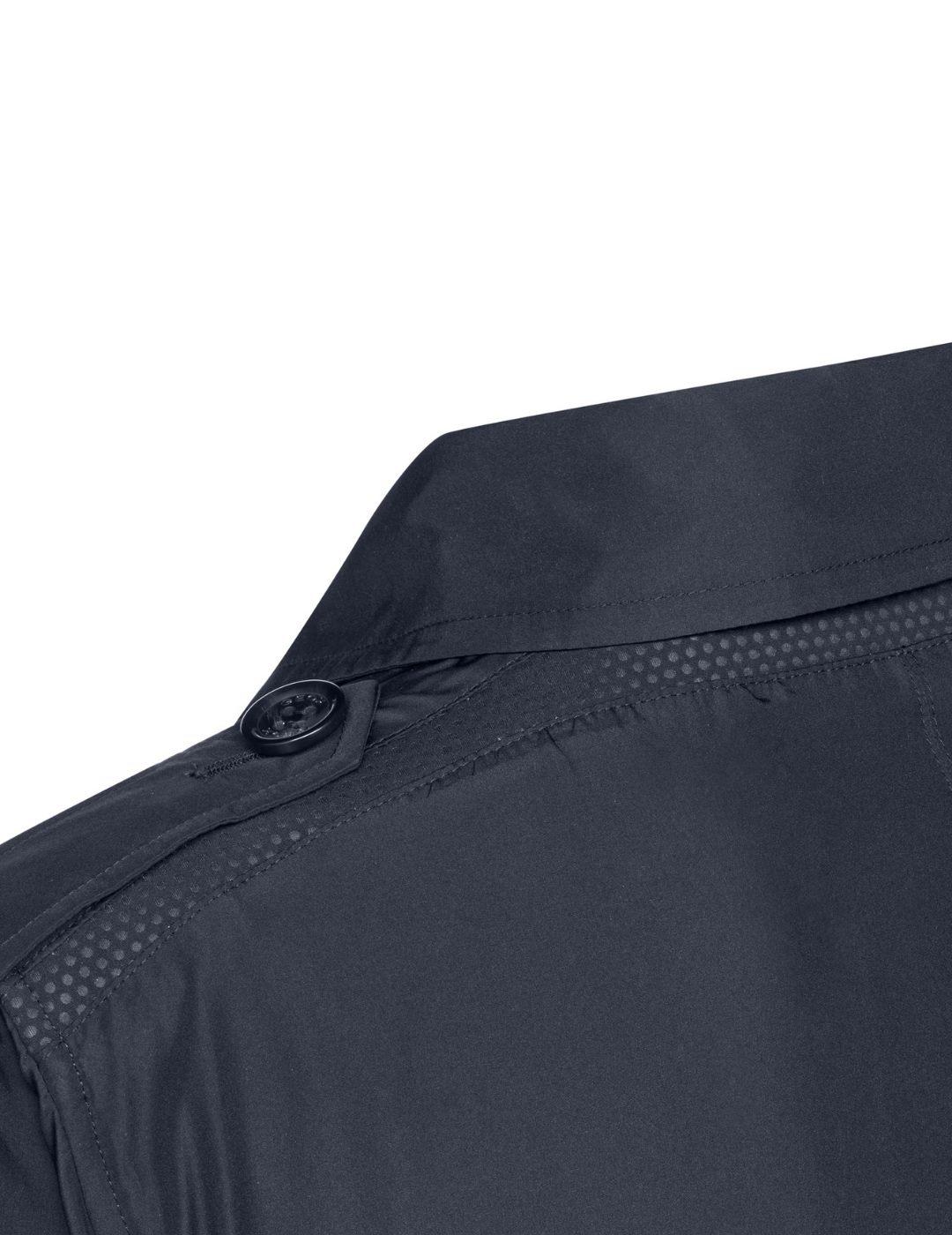 Geox Gabardina Corta Soleil Azul marino mujer