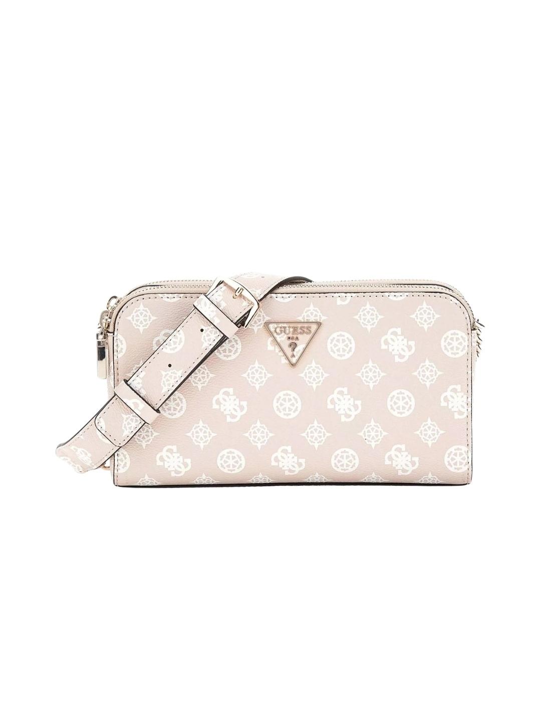 Guess Bolso Eco Erica Status Crossbody Sand Logo