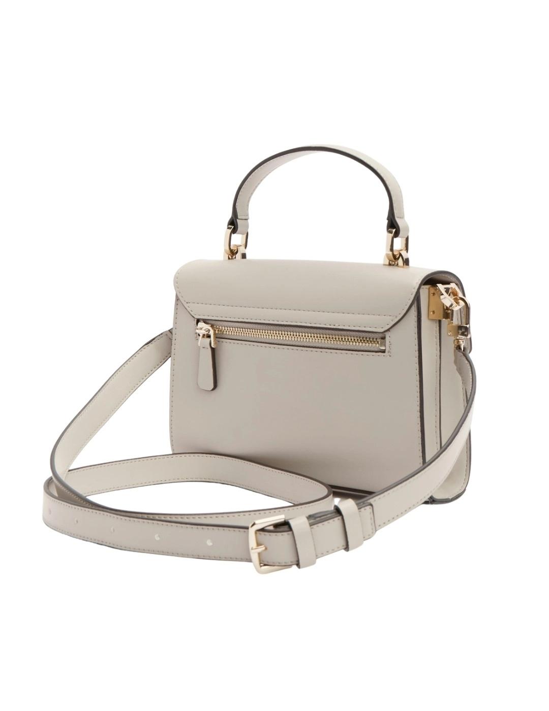 Guess Bolso Eco Aldith Top Handle Flap Taupe