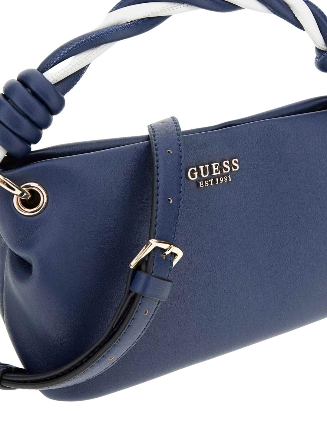 Guess Bolso Cruise Vibe Top Handle Xbody  Navy/Whi
