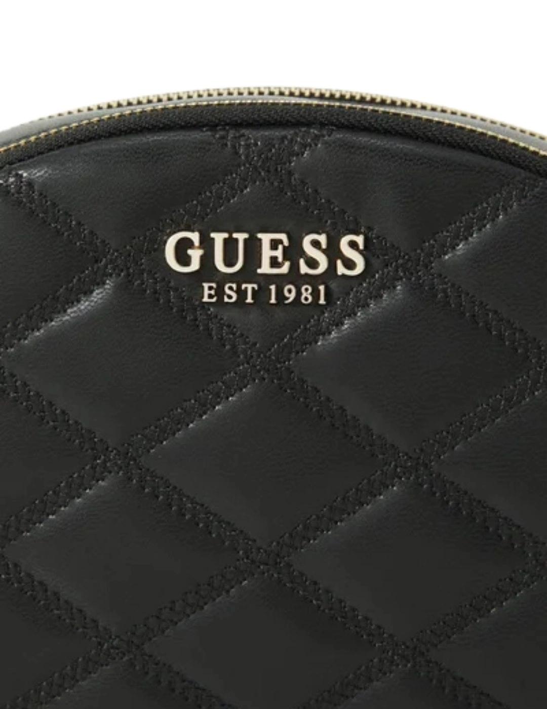 Guess Bolso Tamsin Double Zip Crossbody Black