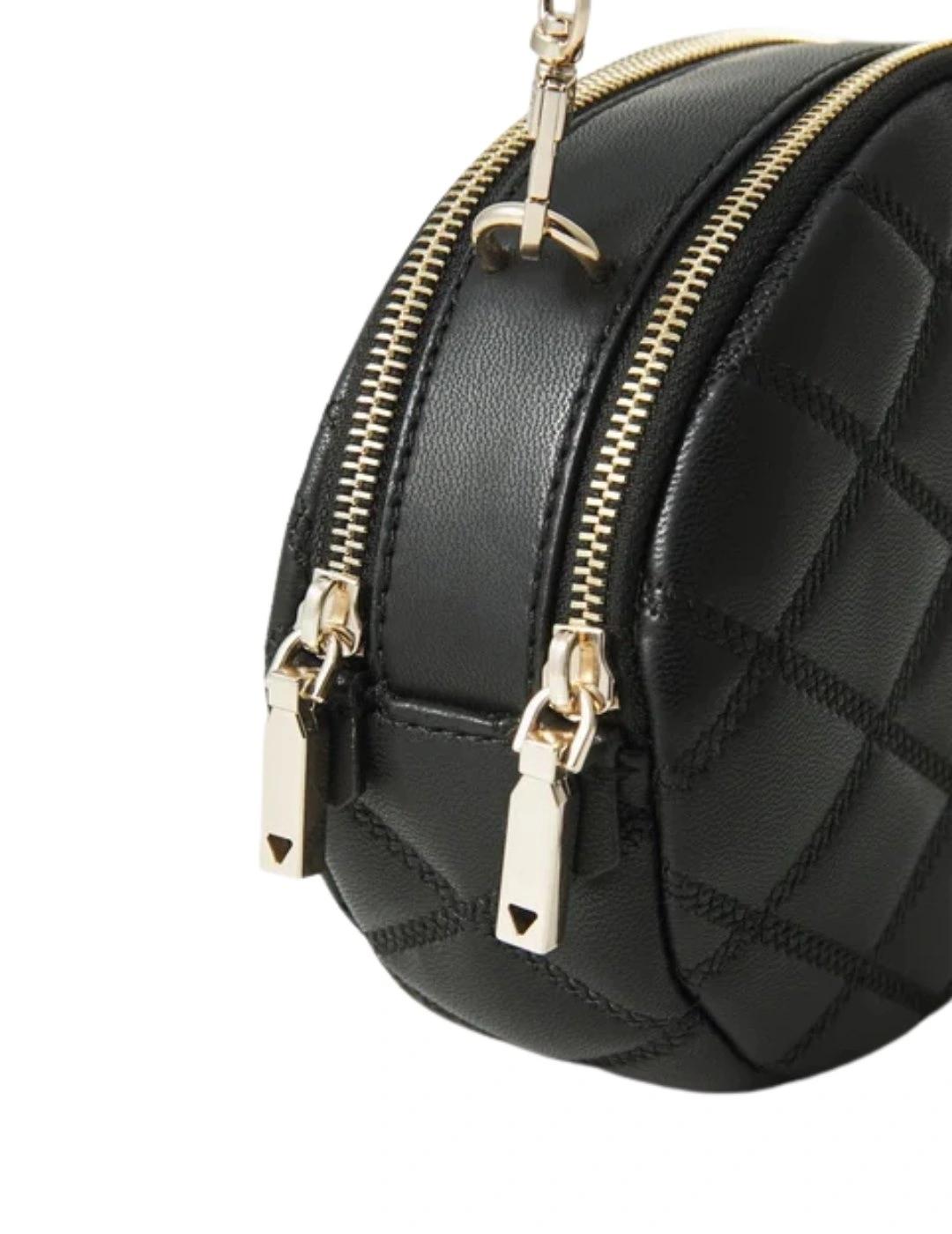 Guess Bolso Tamsin Double Zip Crossbody Black