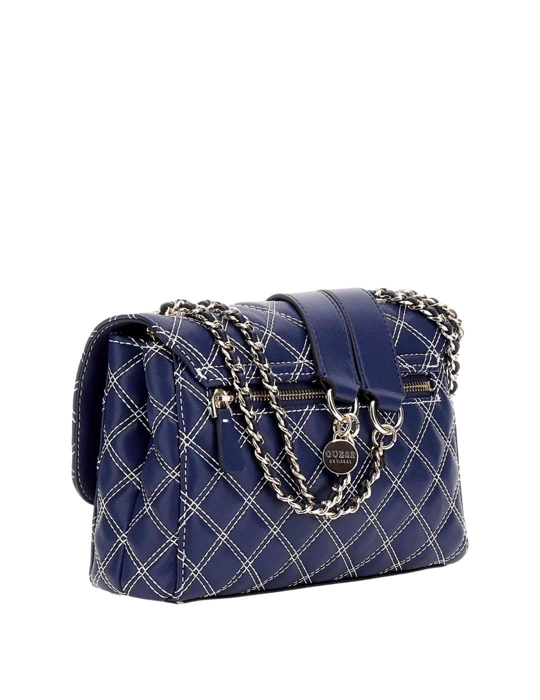 Guess Bolso Cruise Vibe Cnvrtble Xbdy Flap  Navy/W