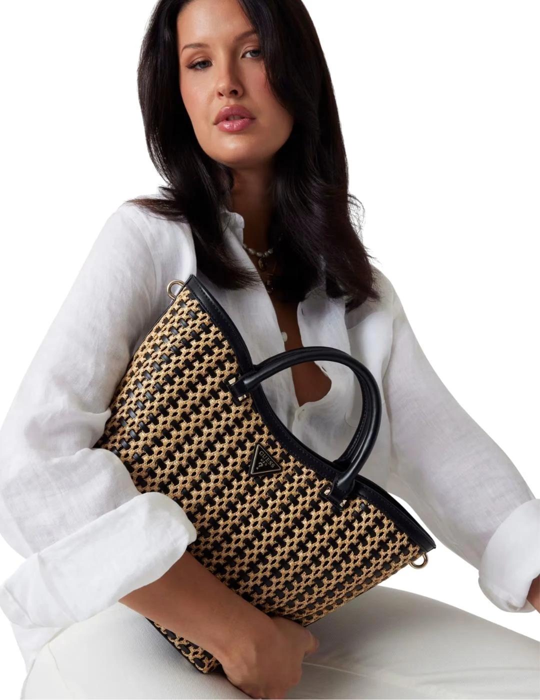 Guess Bolso Atalia Tote Natural/Black