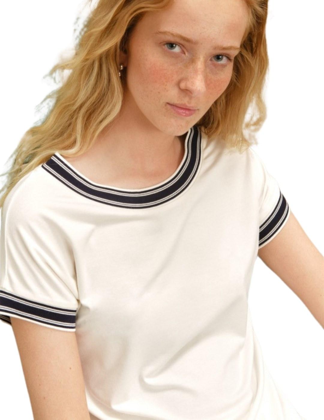 Guitare Camiseta De Manga Corta Y Escote Barco