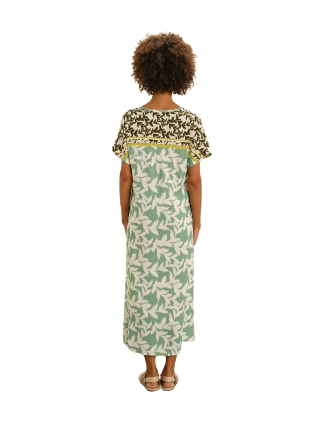 Guitare Vestido Midi Estampado multicolor