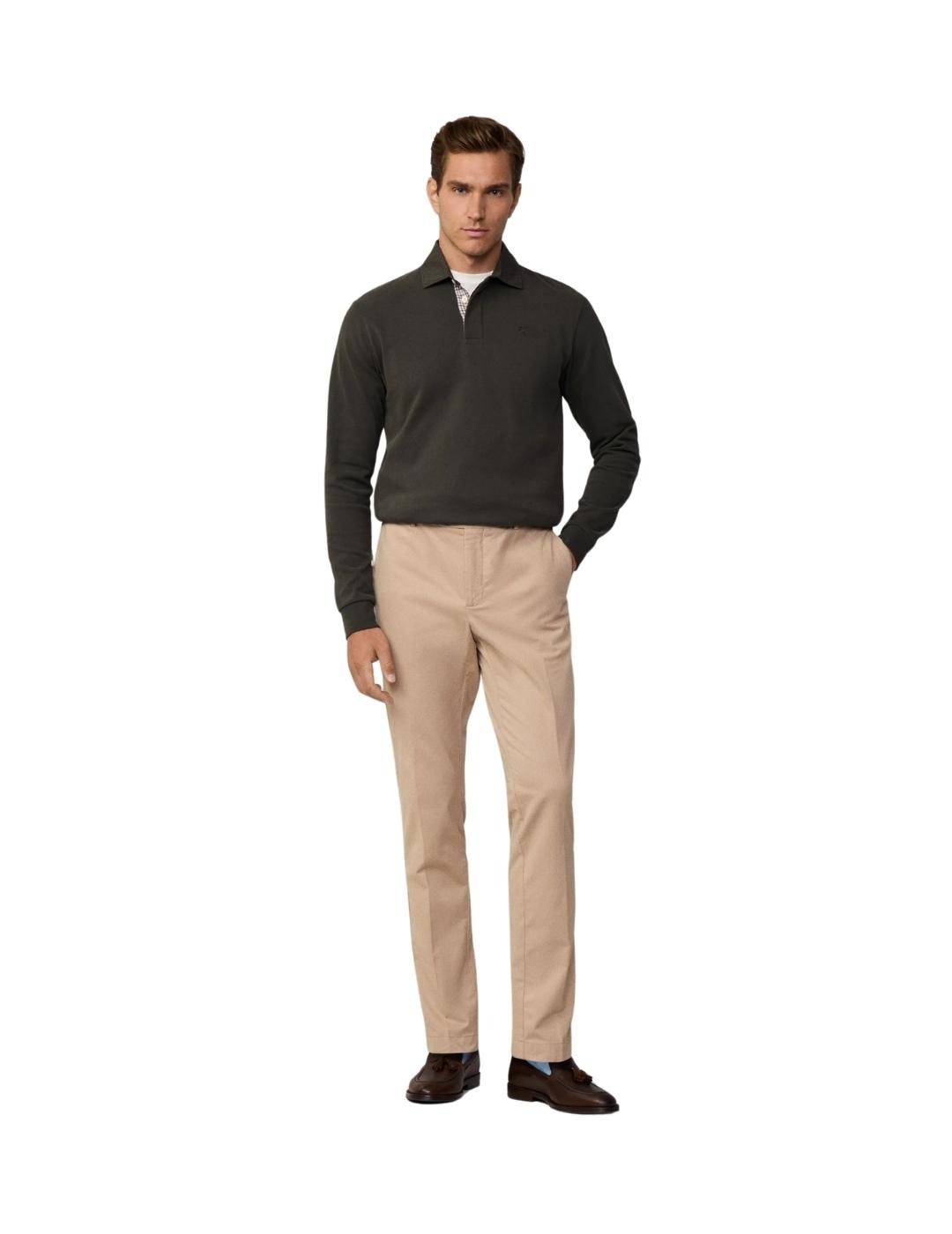 Hackett Pantalones Beige