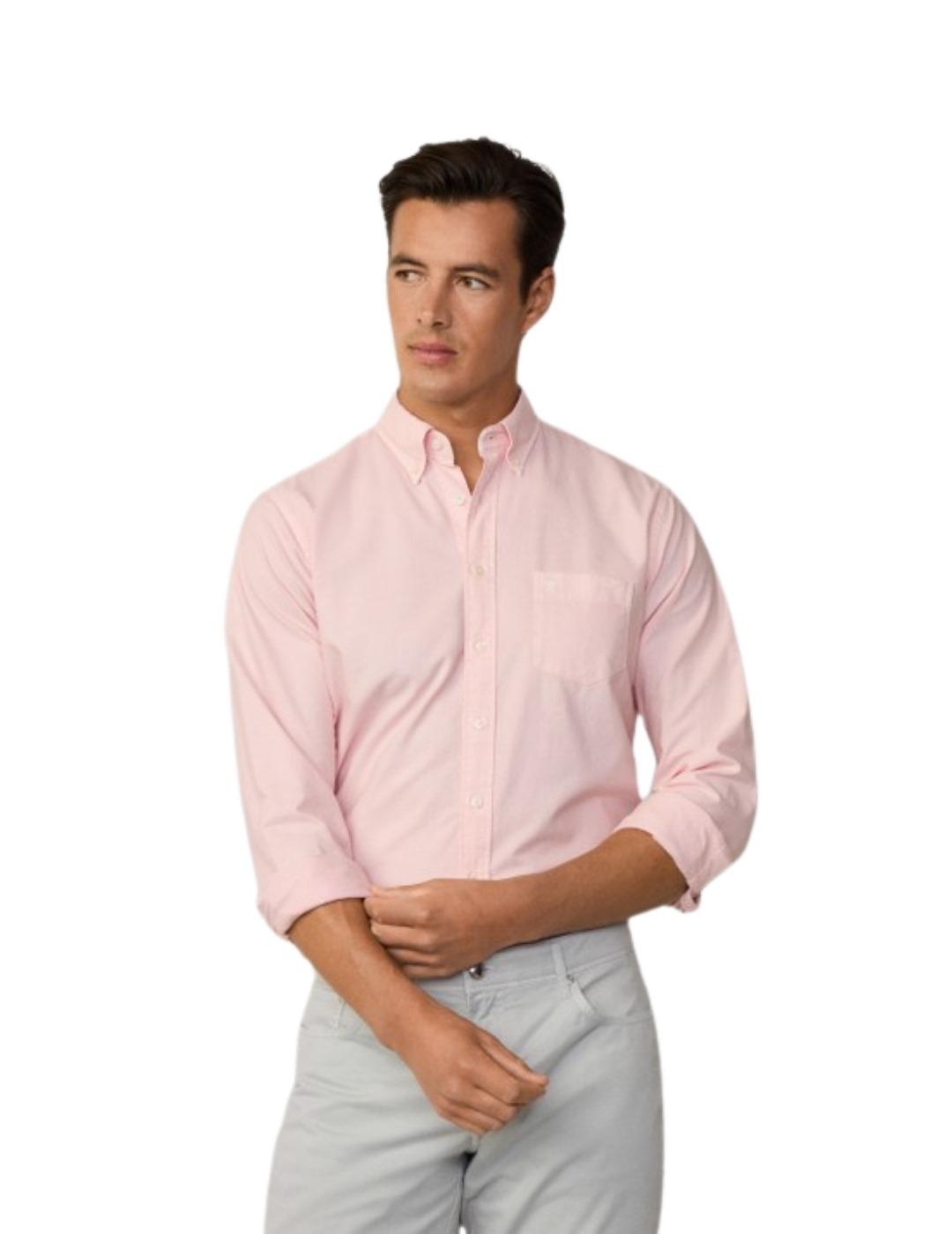Hackett Camisa Rosa claro