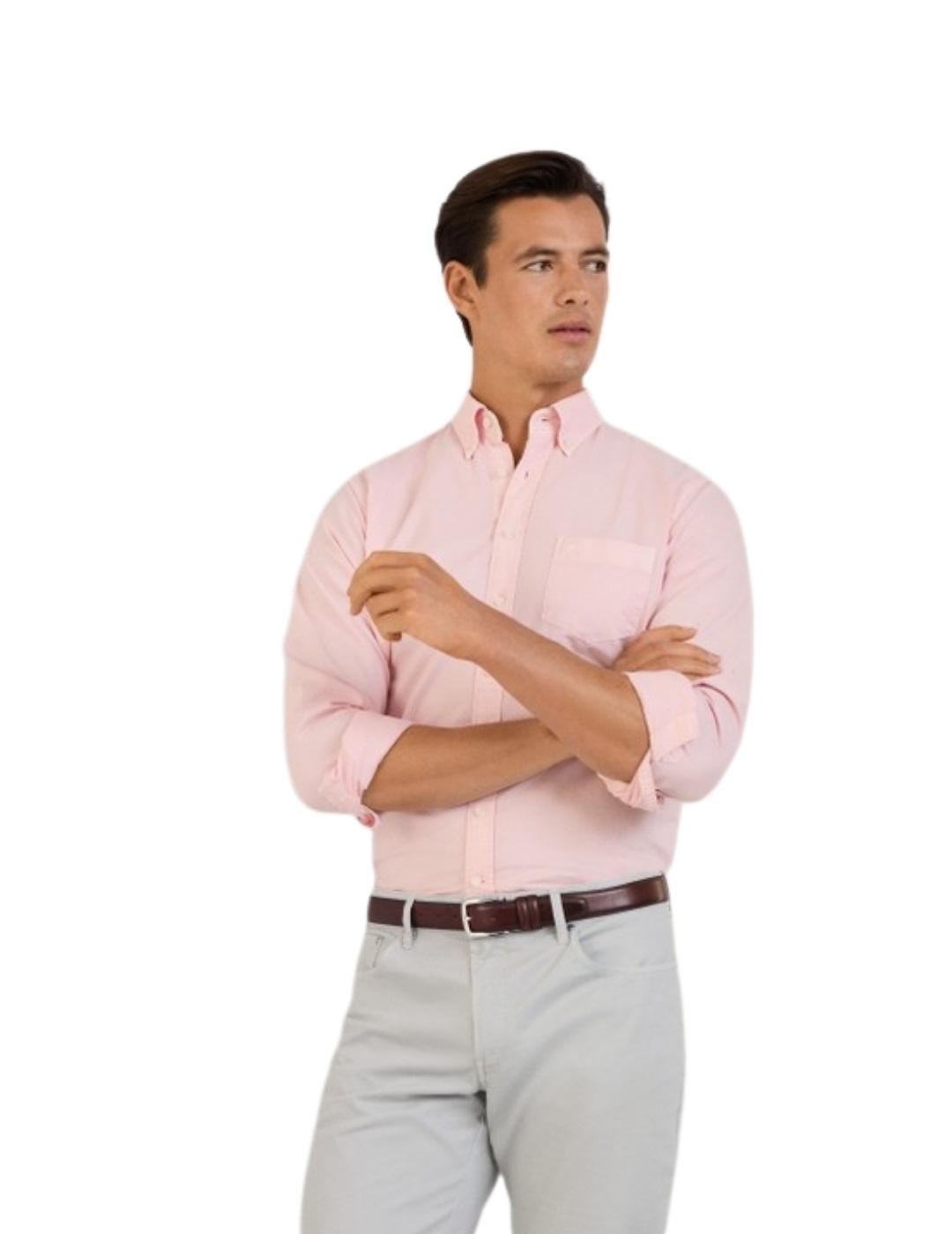 Hackett Camisa Rosa claro