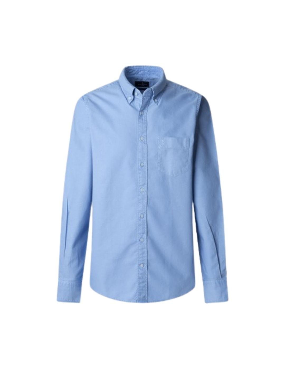Hackett Camisa Azul medio