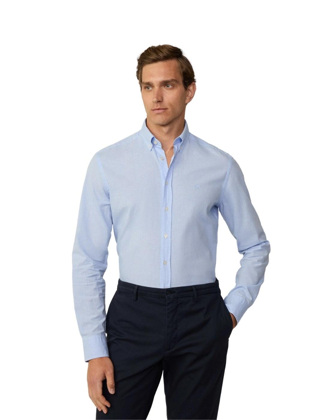 Hackett Camisa Azul cielo