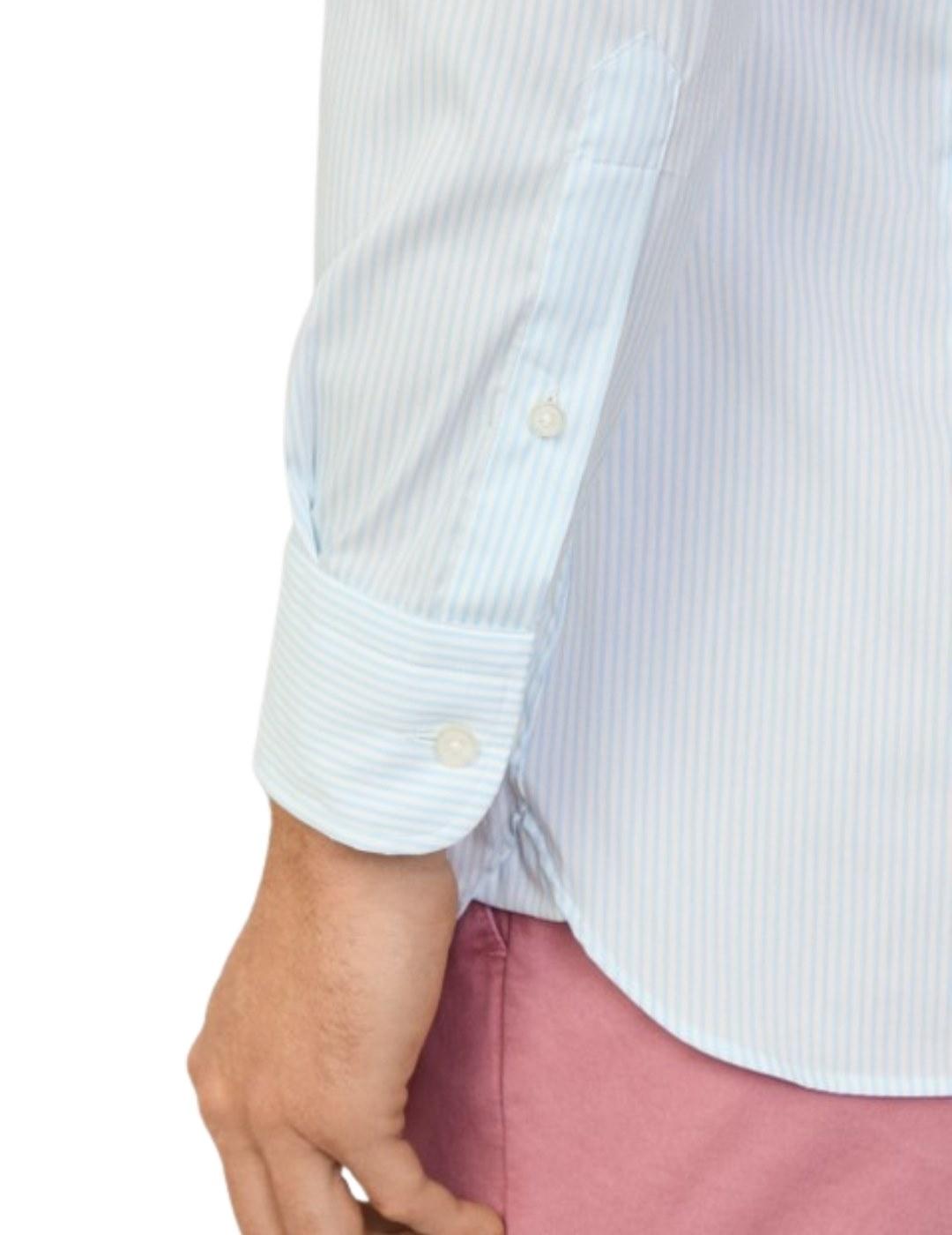 Hackett Camisa de rayas Azul claro