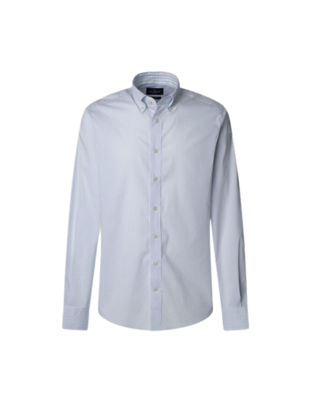 Hackett Camisa de rayas Azul claro