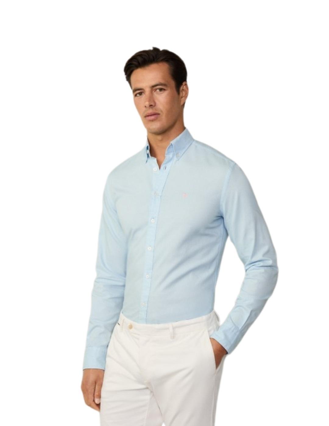 Hackett Camisa Azul pastel