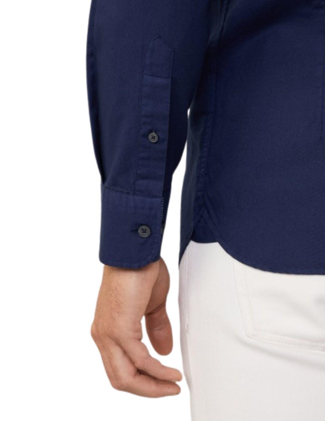 Hackett Camisa Azul tinta