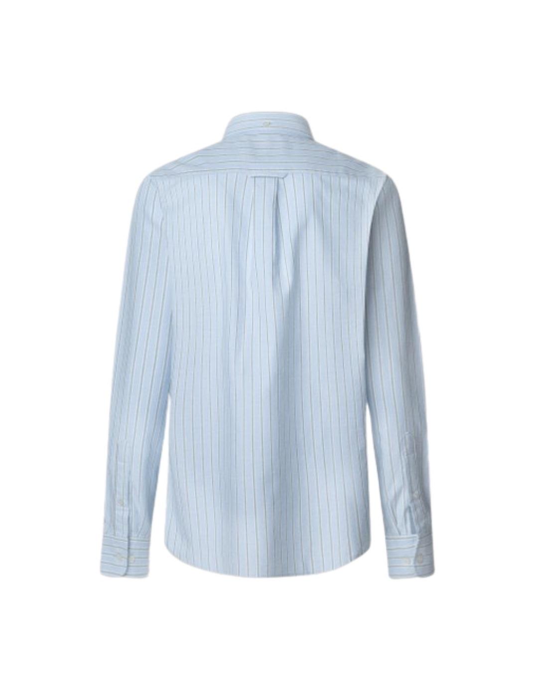 Hackett Camisa de rayas Azul