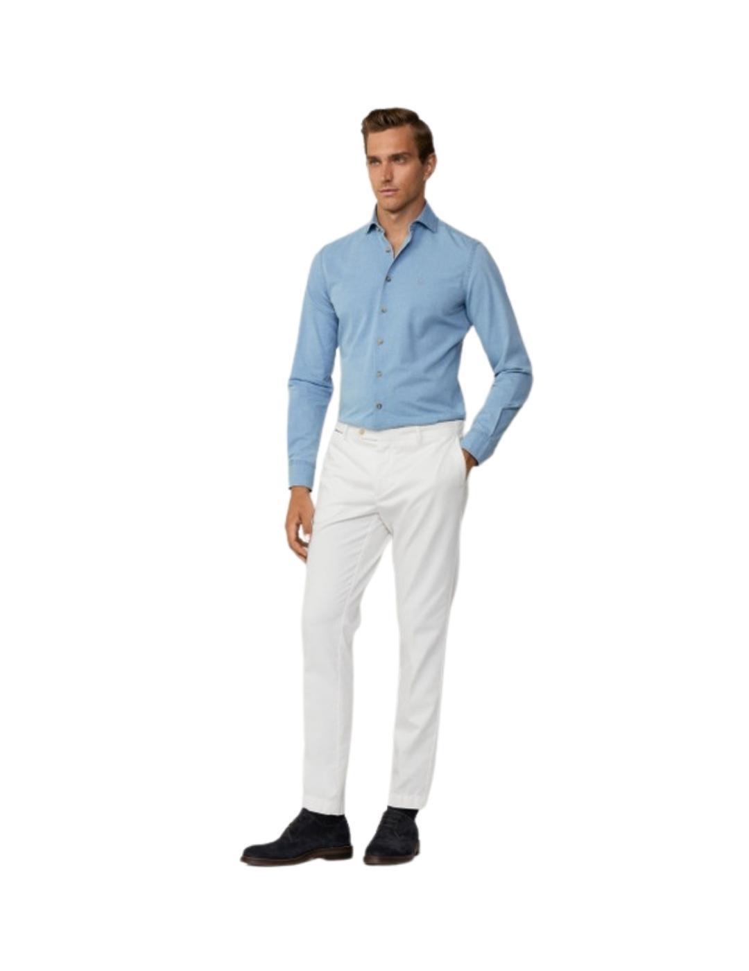 Hackett Camisa Azul denim