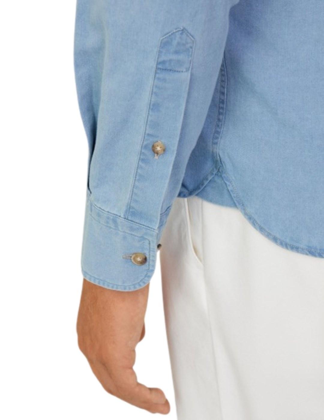 Hackett Camisa Azul denim