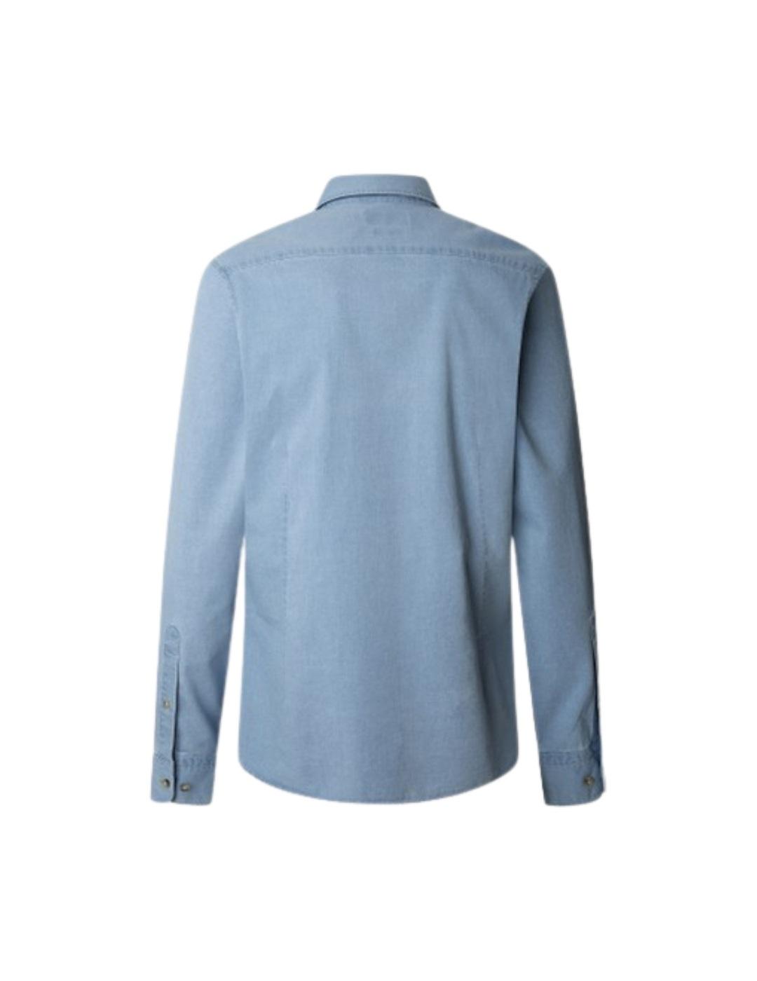 Hackett Camisa Azul denim