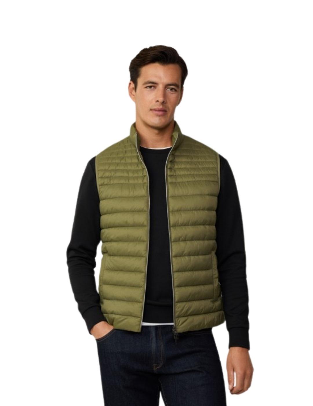 Hackett Chaleco Verde caqui