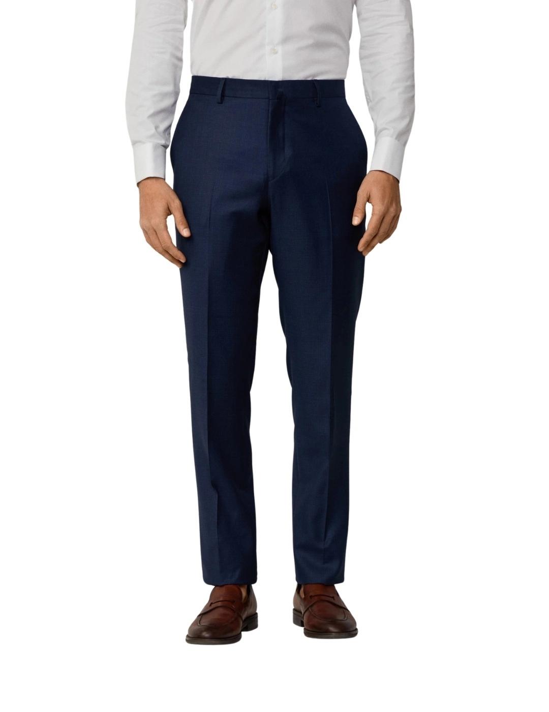 Hackett Traje de Lana cuadros glen Marino