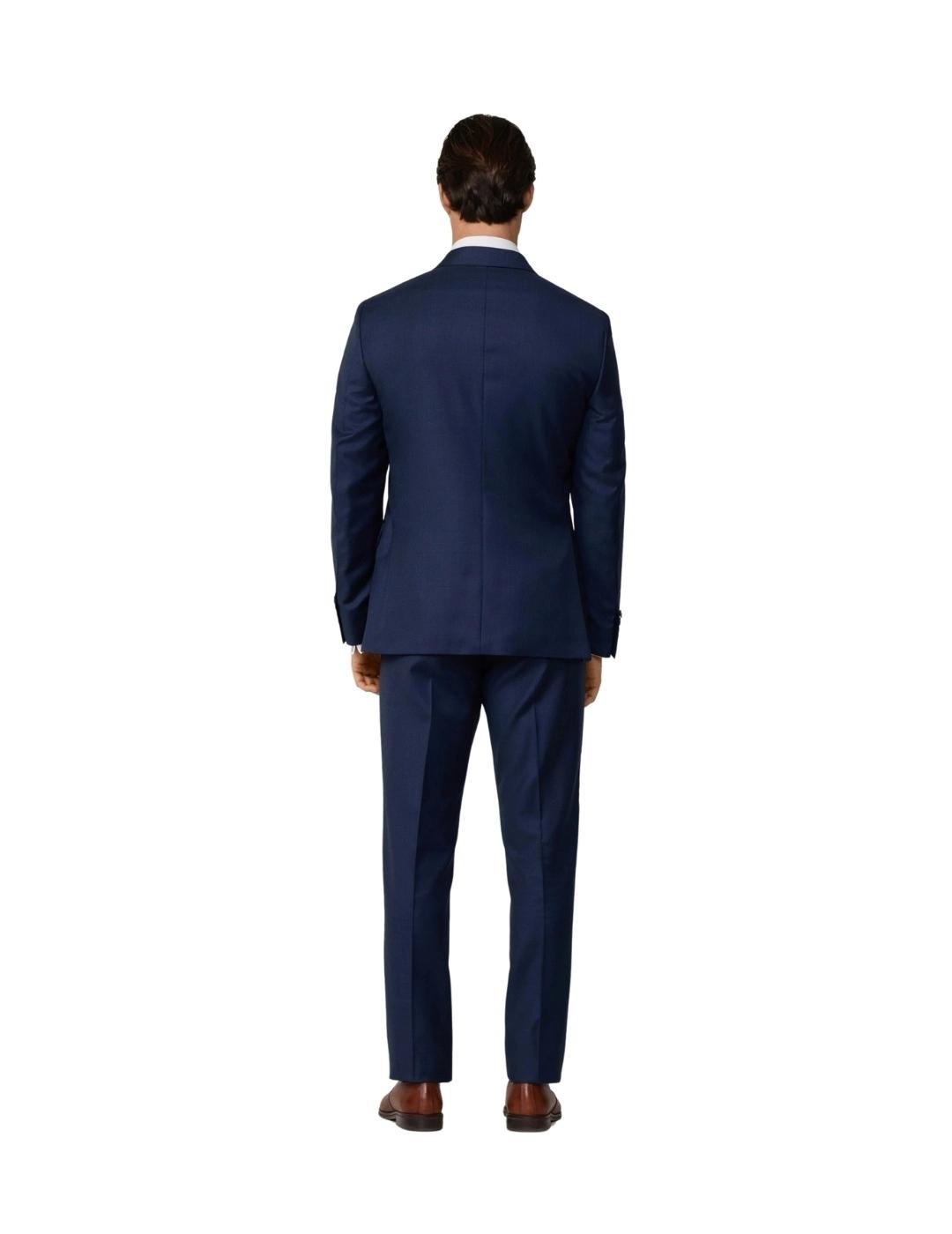 Hackett Traje de Lana cuadros glen Marino